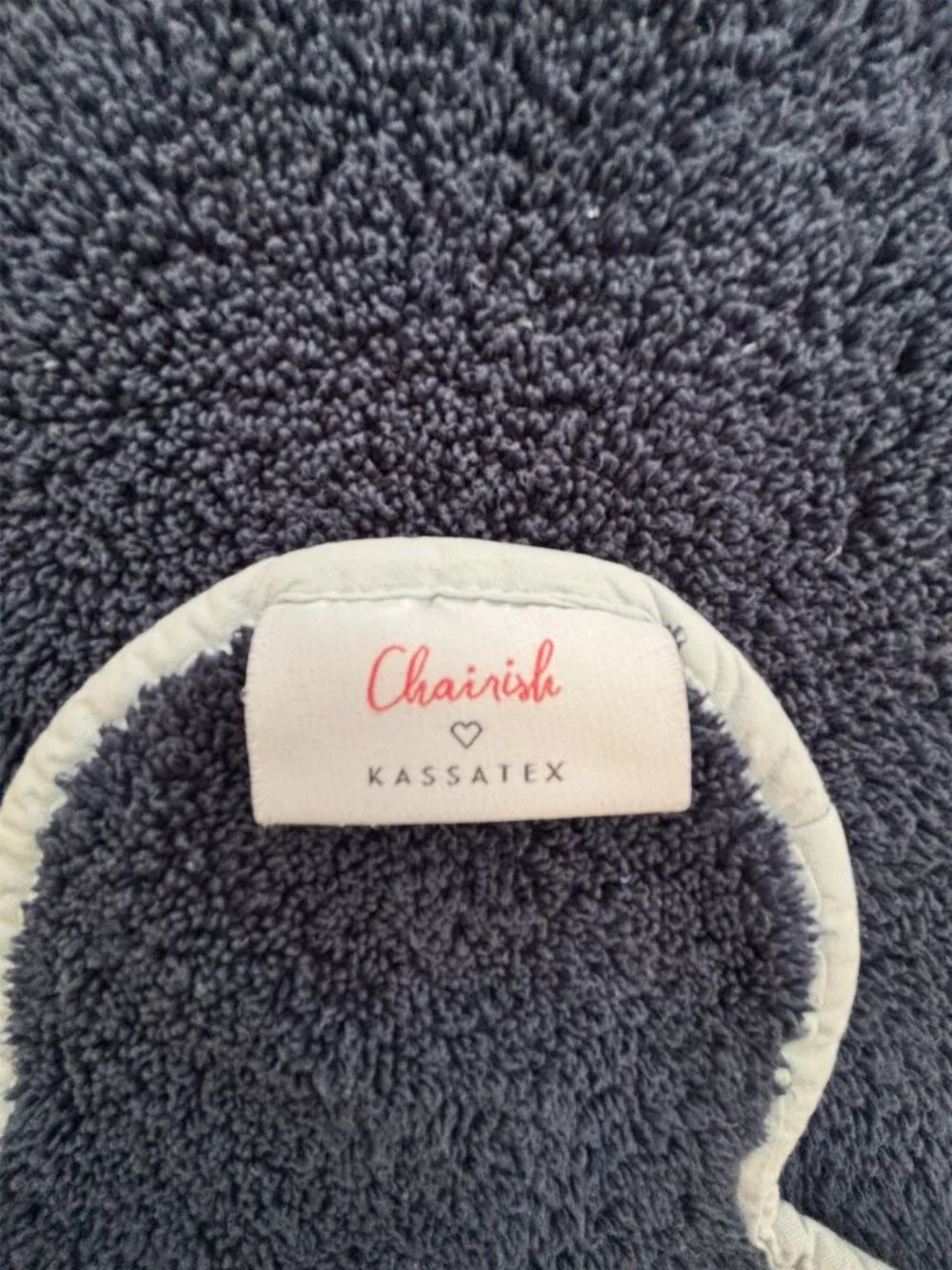 Anthropologie Scallop Edge Bath Mat
